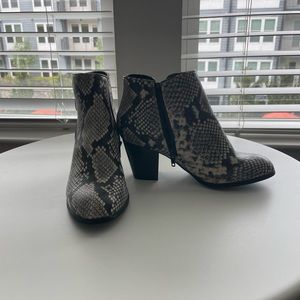 Snake Skin Boots